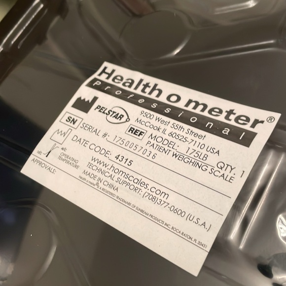 NWT HEALTH O METER Professional Dial Scale White Up To 330 Pounds - Picture 11 of 11